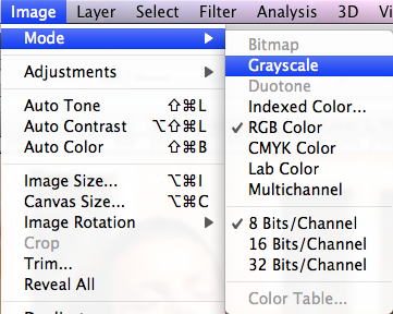 Duotones in Photoshop: Step 1