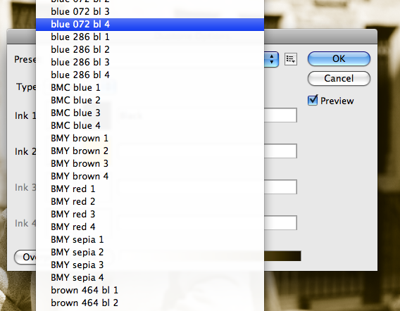 Duotones in Photoshop: Step 7