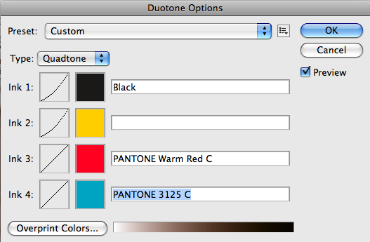 Duotones in Photoshop: Step 5