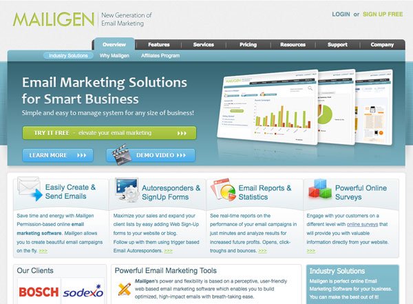mailigen Email Marketing service provider