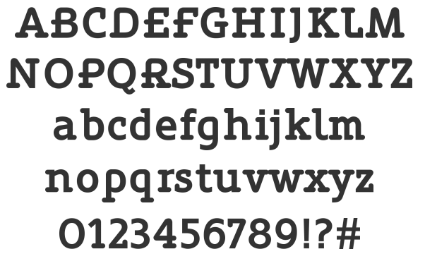 Oblik Serif -  Slab Serif Fonts