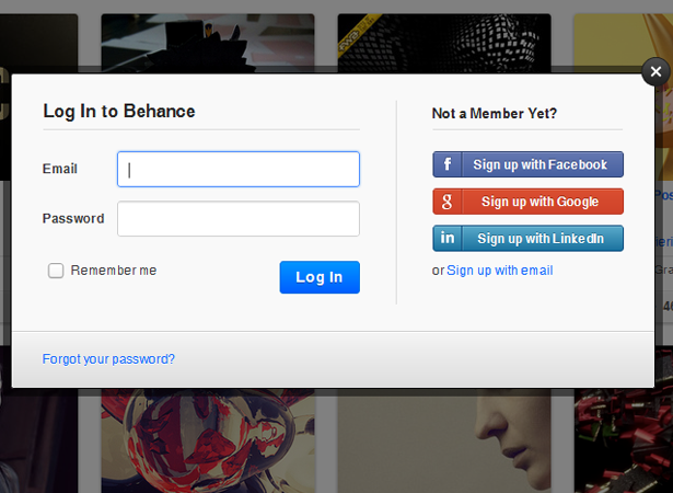 modal_login-Cool-Stuff-For-Designers