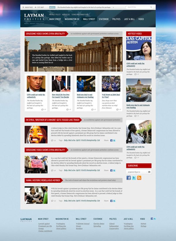 Download 12 Excellent Free Psd Website Mockups Web Design Blog PSD Mockup Templates