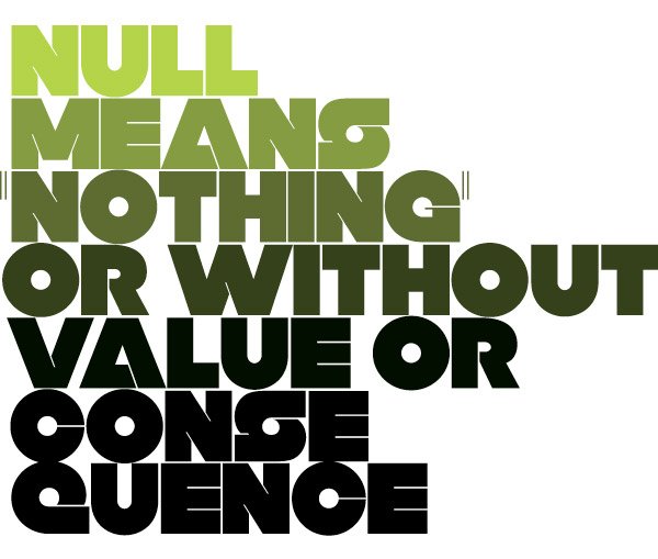 null